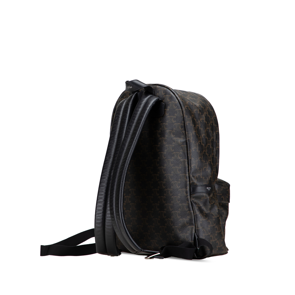 Pre-Loved Celine Medium Triomphe Coated Canvas Backpack - Picture 2 of 12